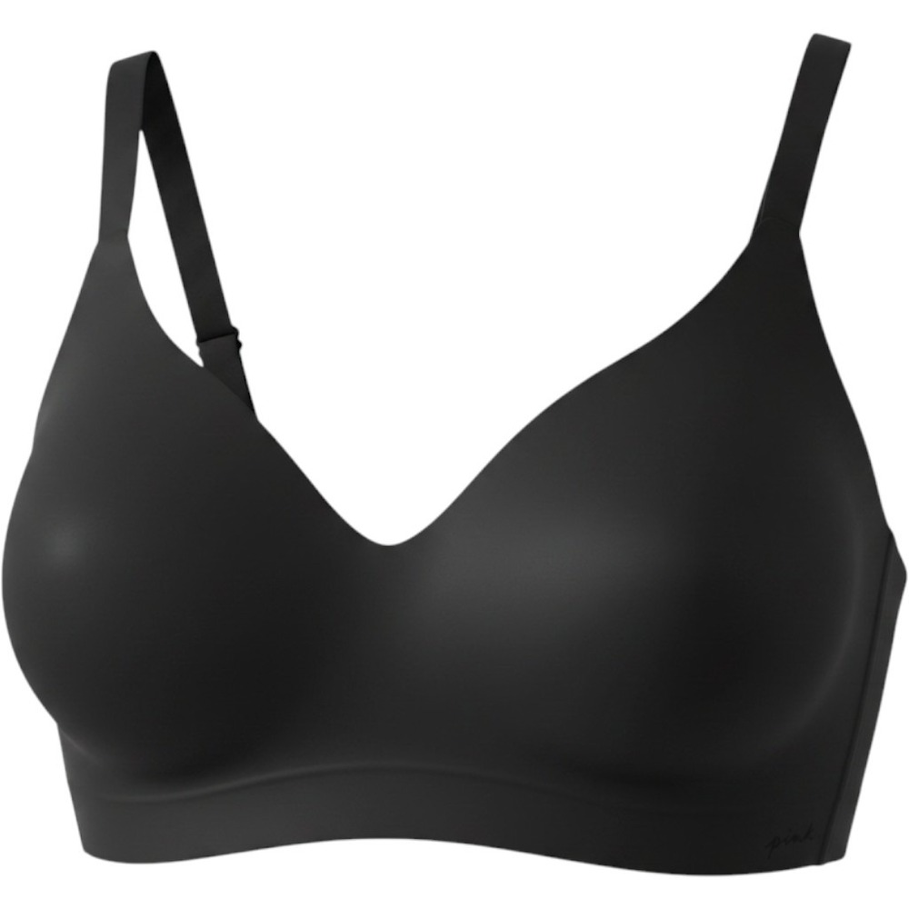 Victoria's Secret Bralette Bra Black Casual Wireless Padded Opaque XL